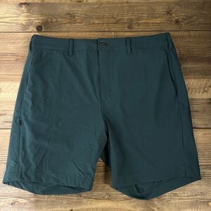 Cuts Clothing Green Athletic Shorts Minimalist Design